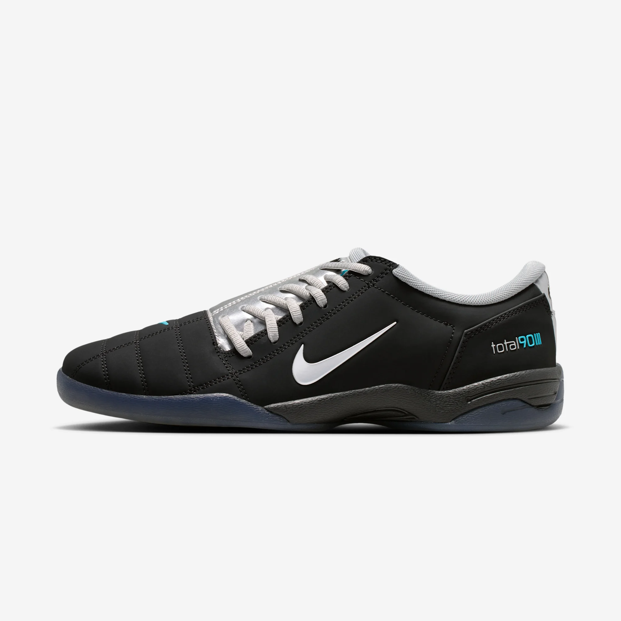 Nike Total 90 "Black & Gamma Blue" Black/Metallic Silver/Gamma Blue