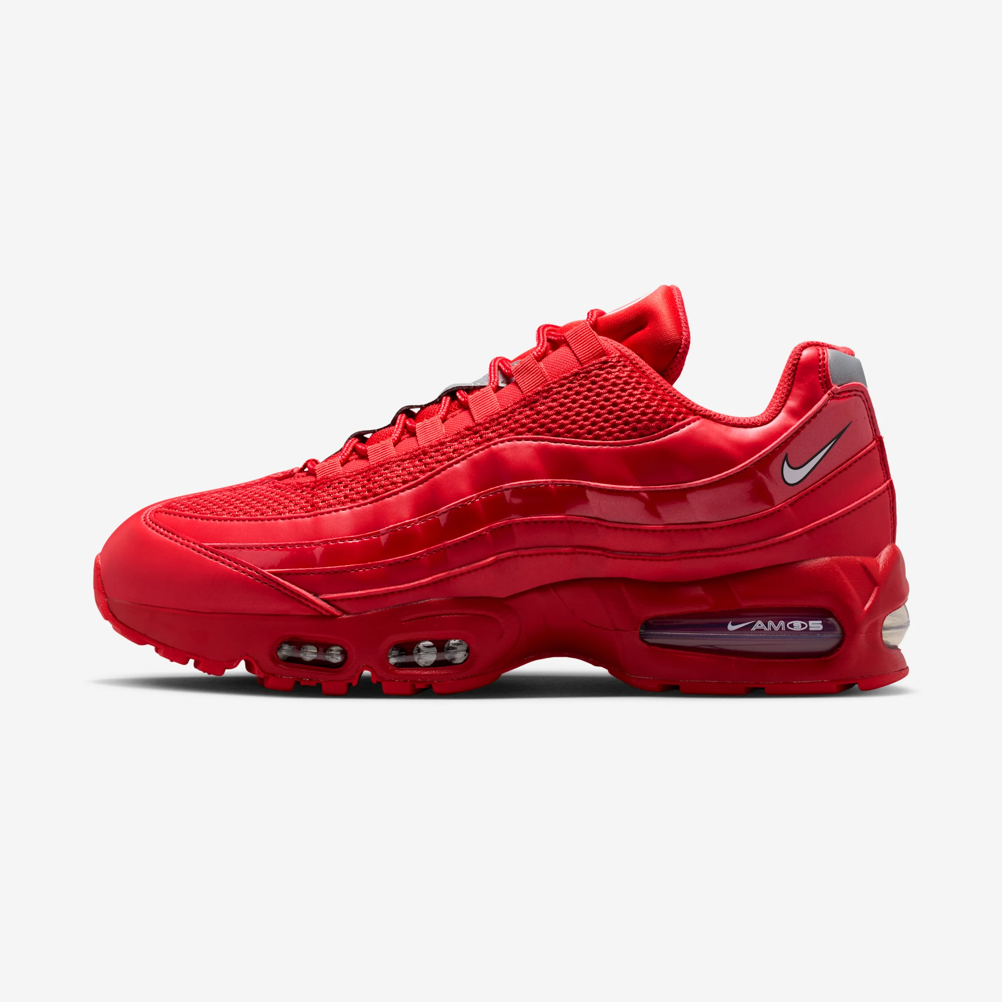 Nike Air Max 95 Big Bubble "Total 90" University Red/University Red/White/Black/Metallic Silver
