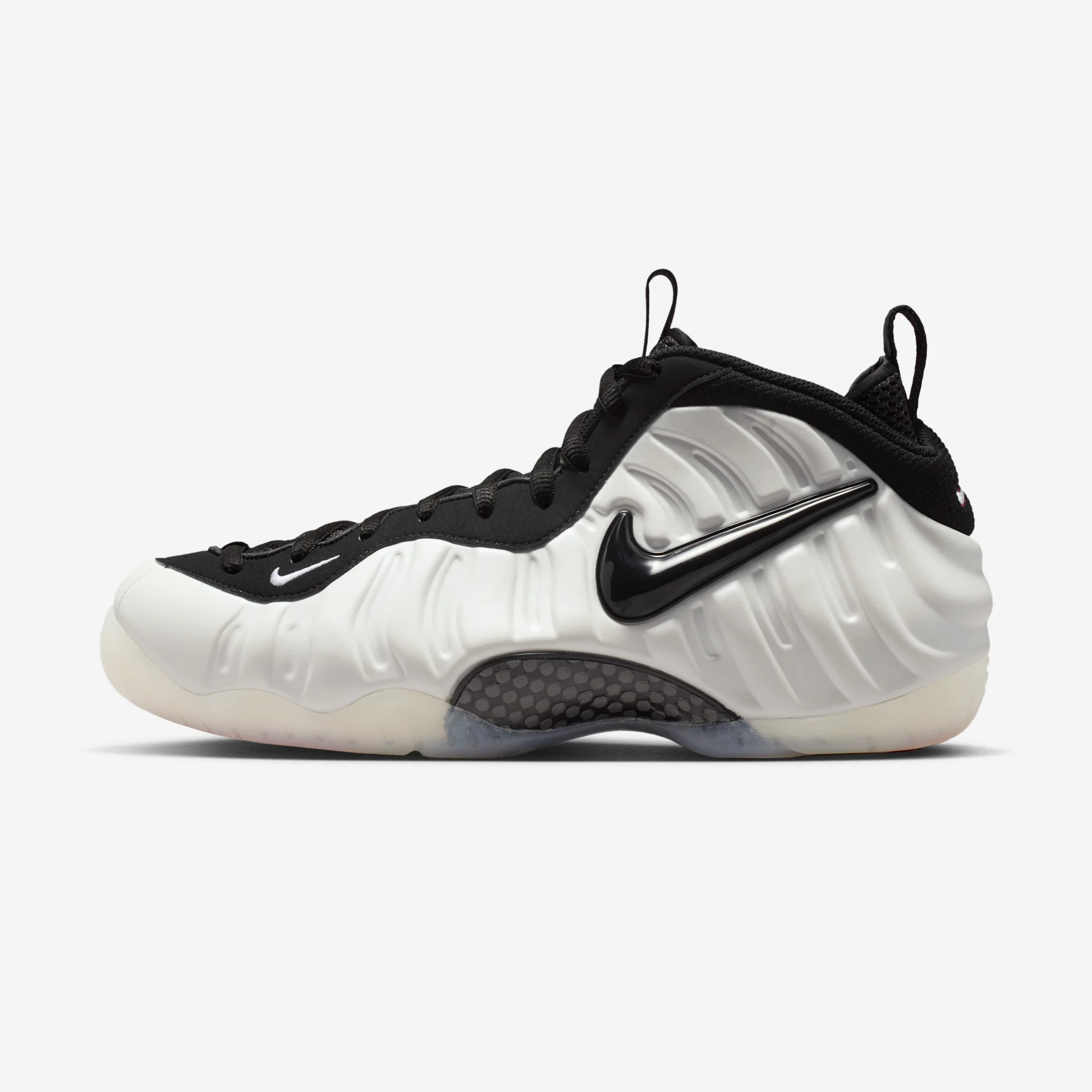 Nike Air Foamposite Pro "Pearl" Pearl White/White/Black/True Red