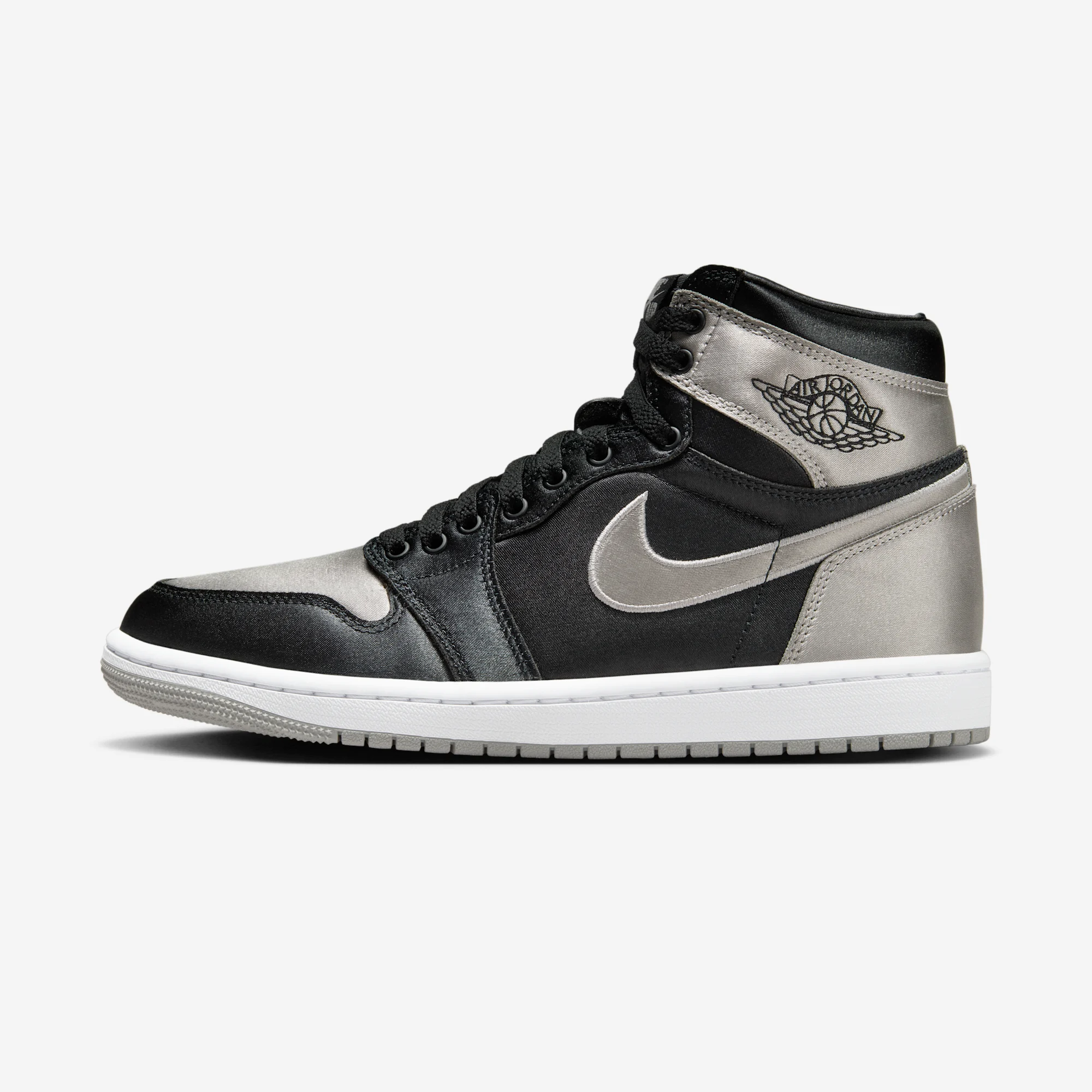 Air Jordan 1 Retro High OG W "Satin Shadow" Black/Medium Grey/White