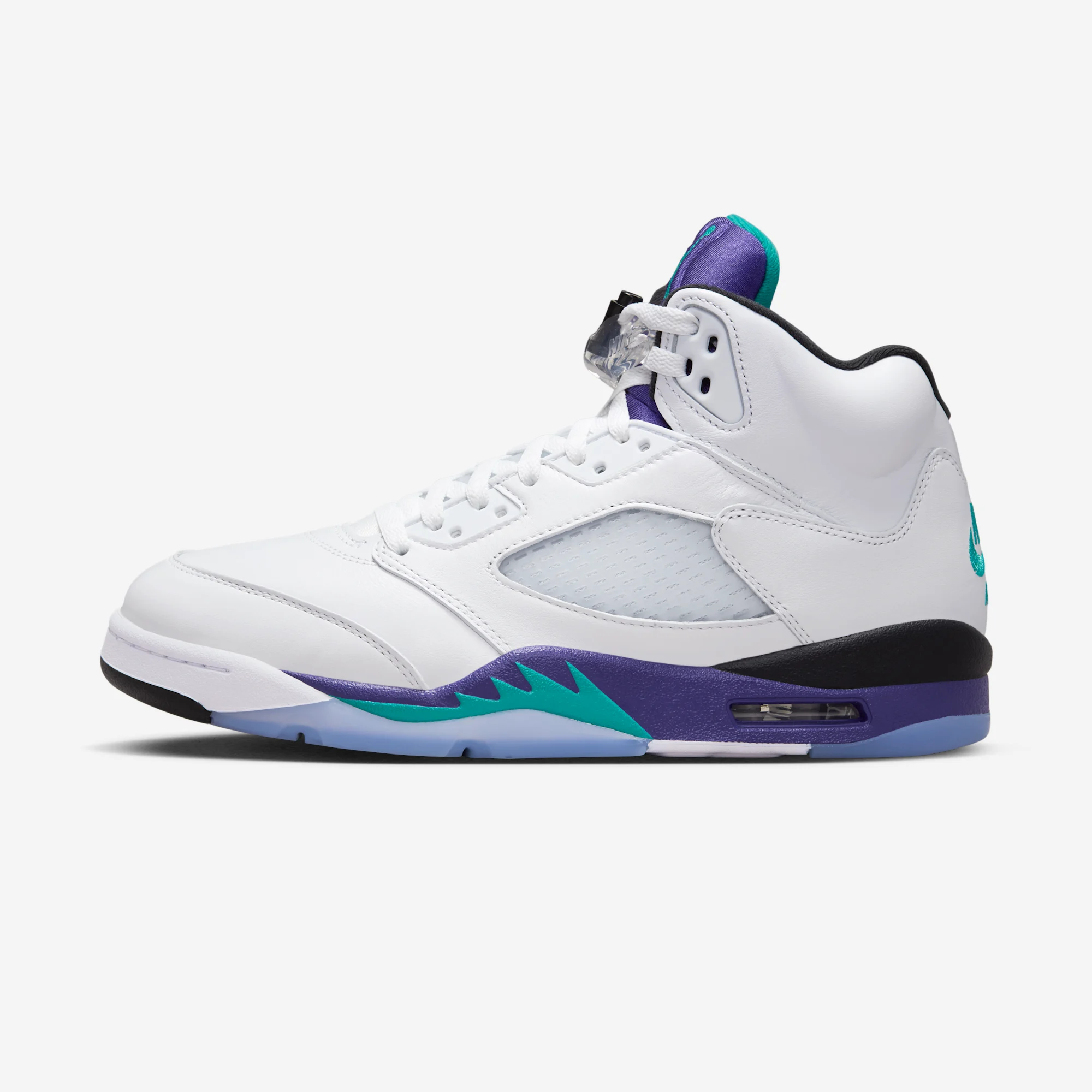 Air Jordan 5 Retro "Grape" White/New Emerald/Grape Ice/Black
