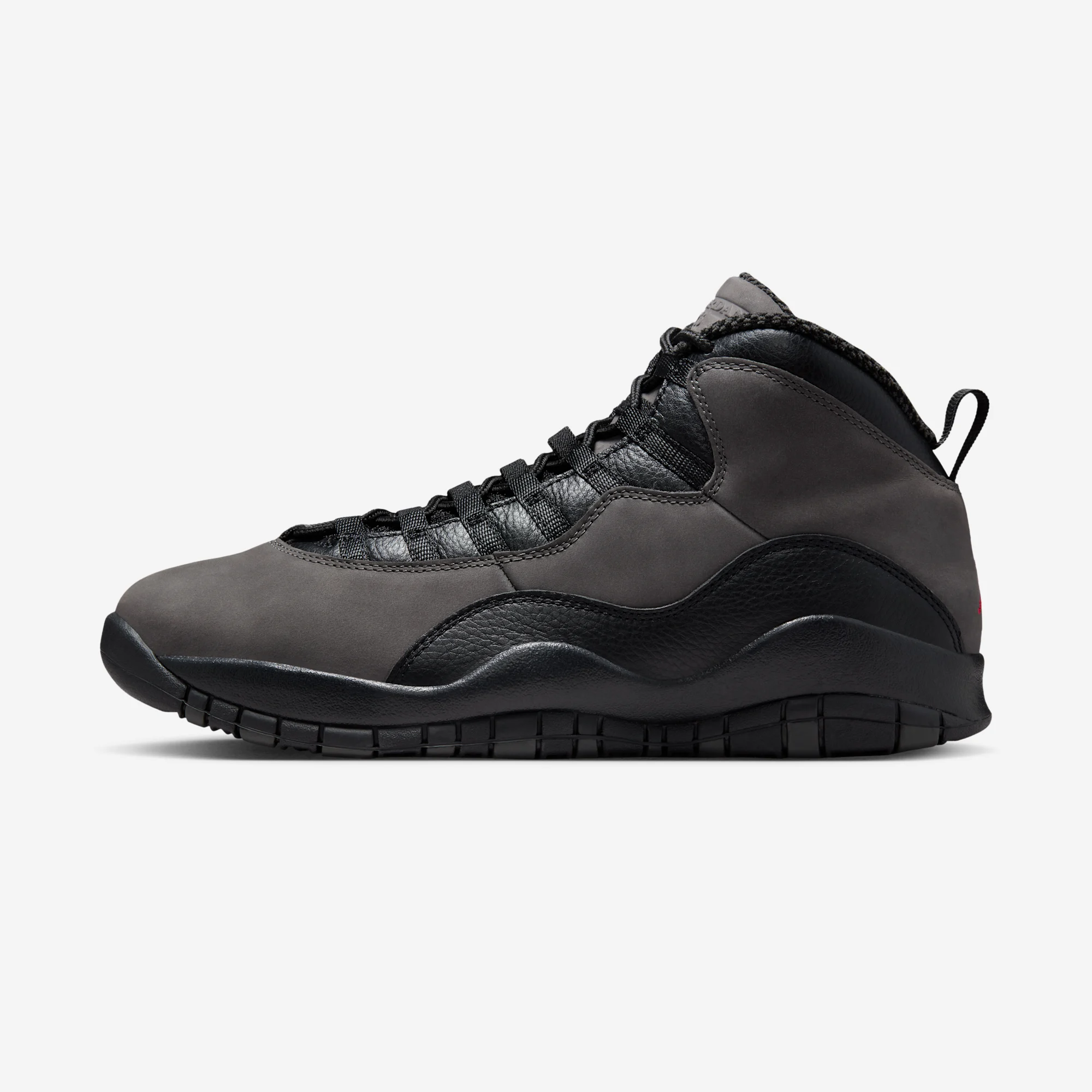 Air Jordan 10 Retro "Shadow" Charred Grey/True Red/Black