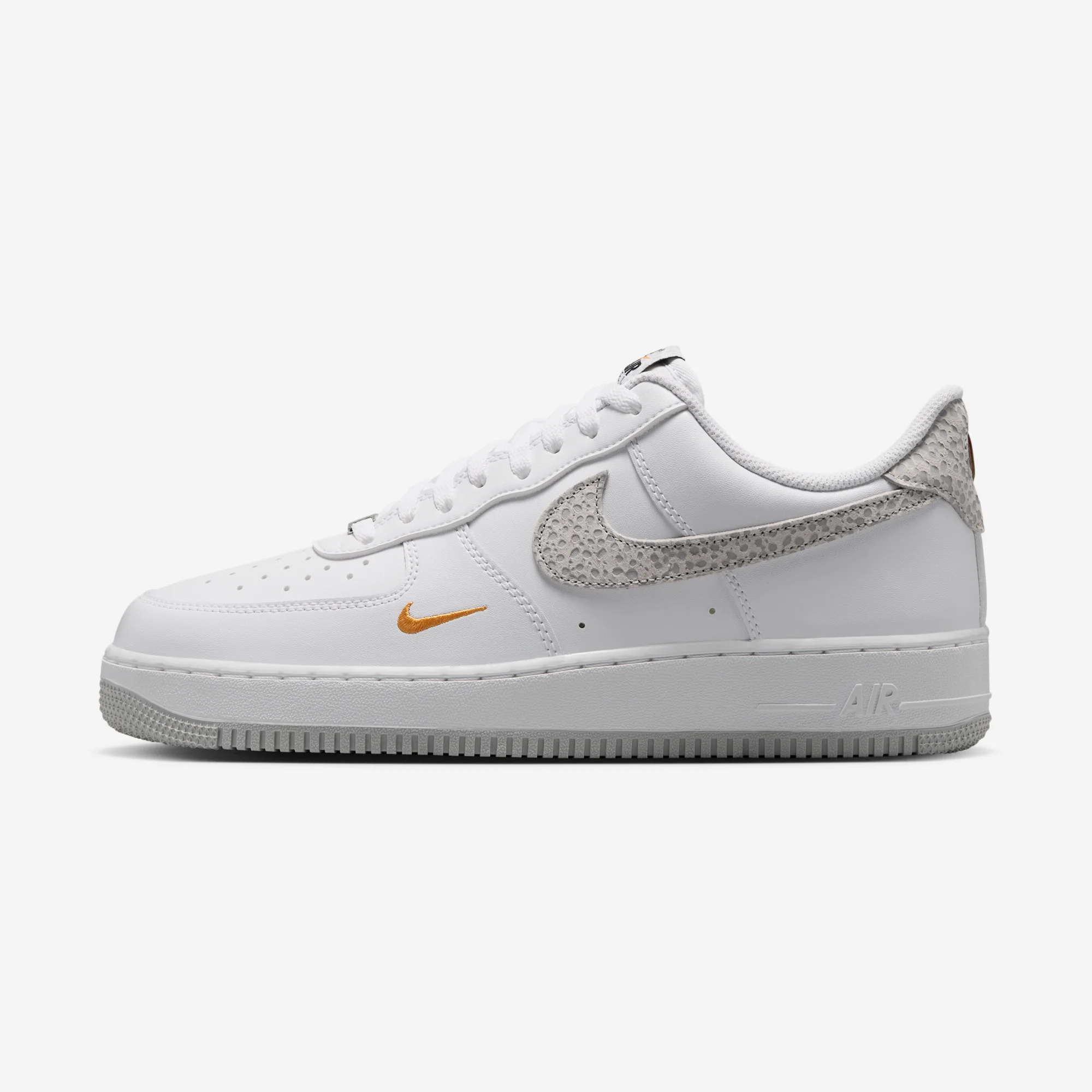 Nike Air Force 1 Low "Kumquat" White/White/Kumquat/Grey Fog/Black/Metallic Silver