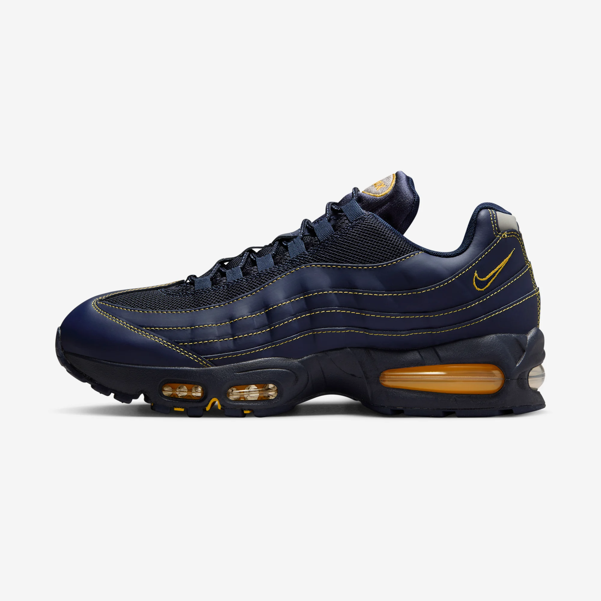 Nike Air Max 95 OG Big Bubble "Michigan" Obsidian/Obsidian/Varsity Maize
