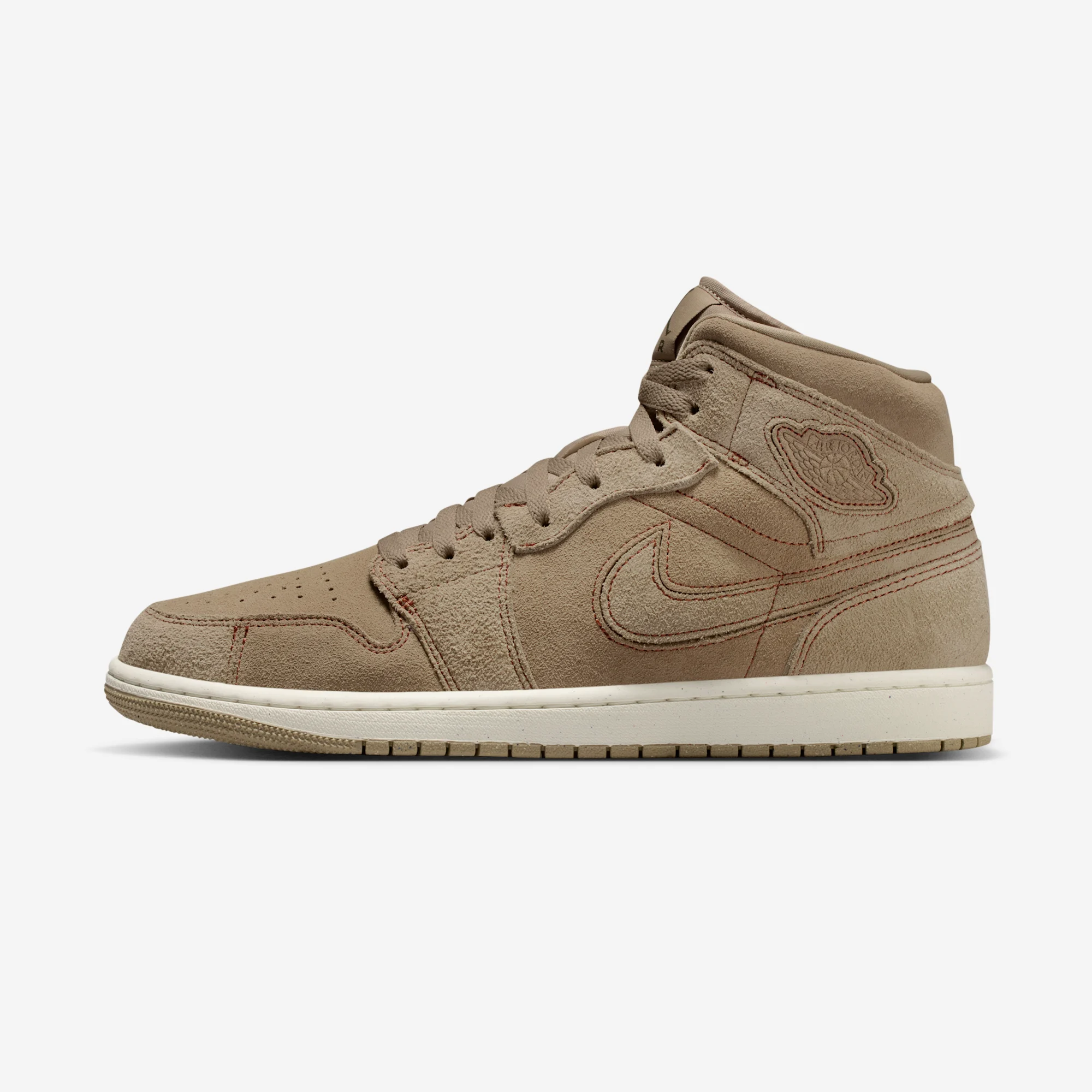 Air Jordan 1 Mid SE Craft "Khaki" Khaki/Khaki/Pecan/Cargo Khaki/Sail