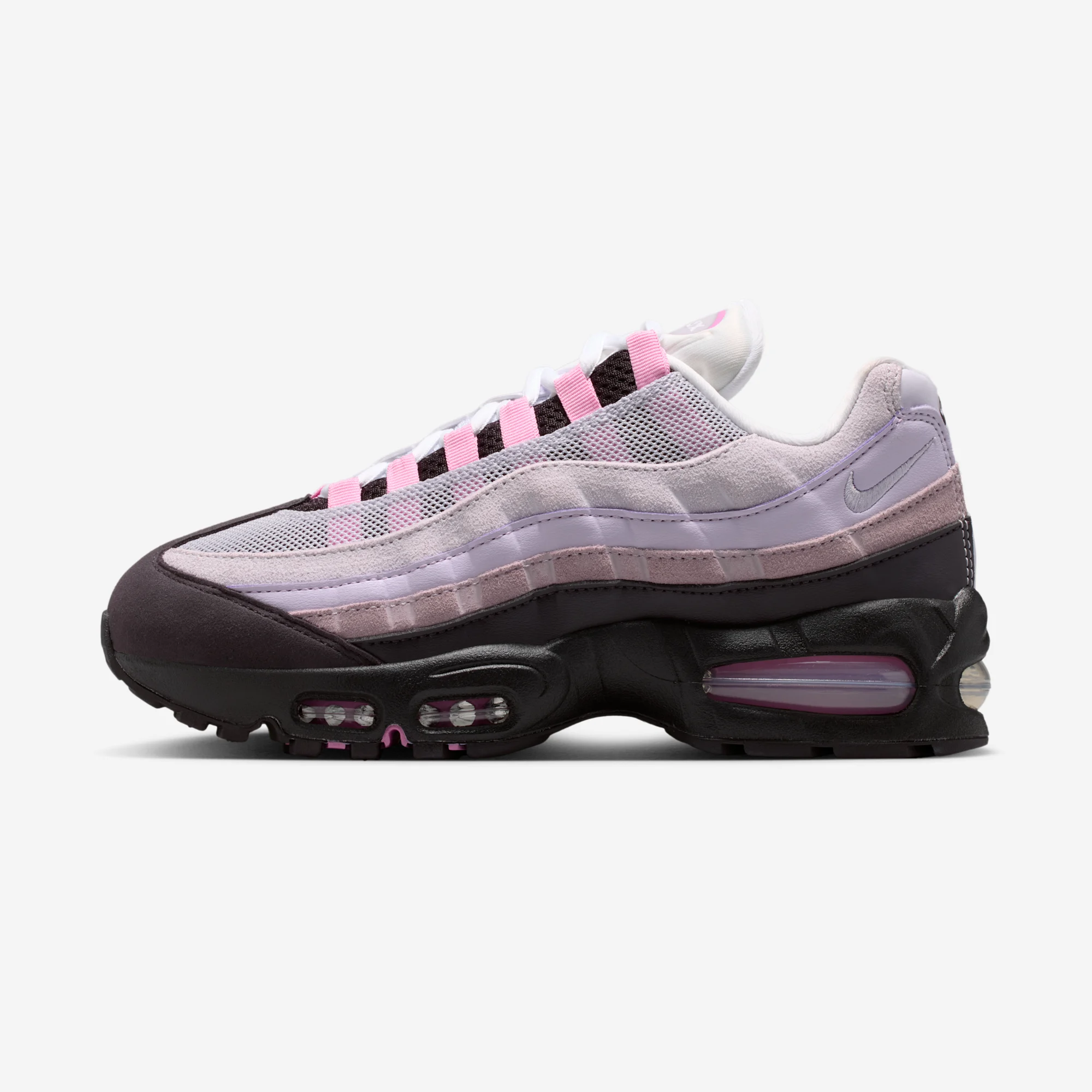 Nike Air Max 95 Big Bubble W "Barely Grape" Burgundy Ash/Barely Grape/Tattoo/Elemental Rose/Doll/Lt Magenta