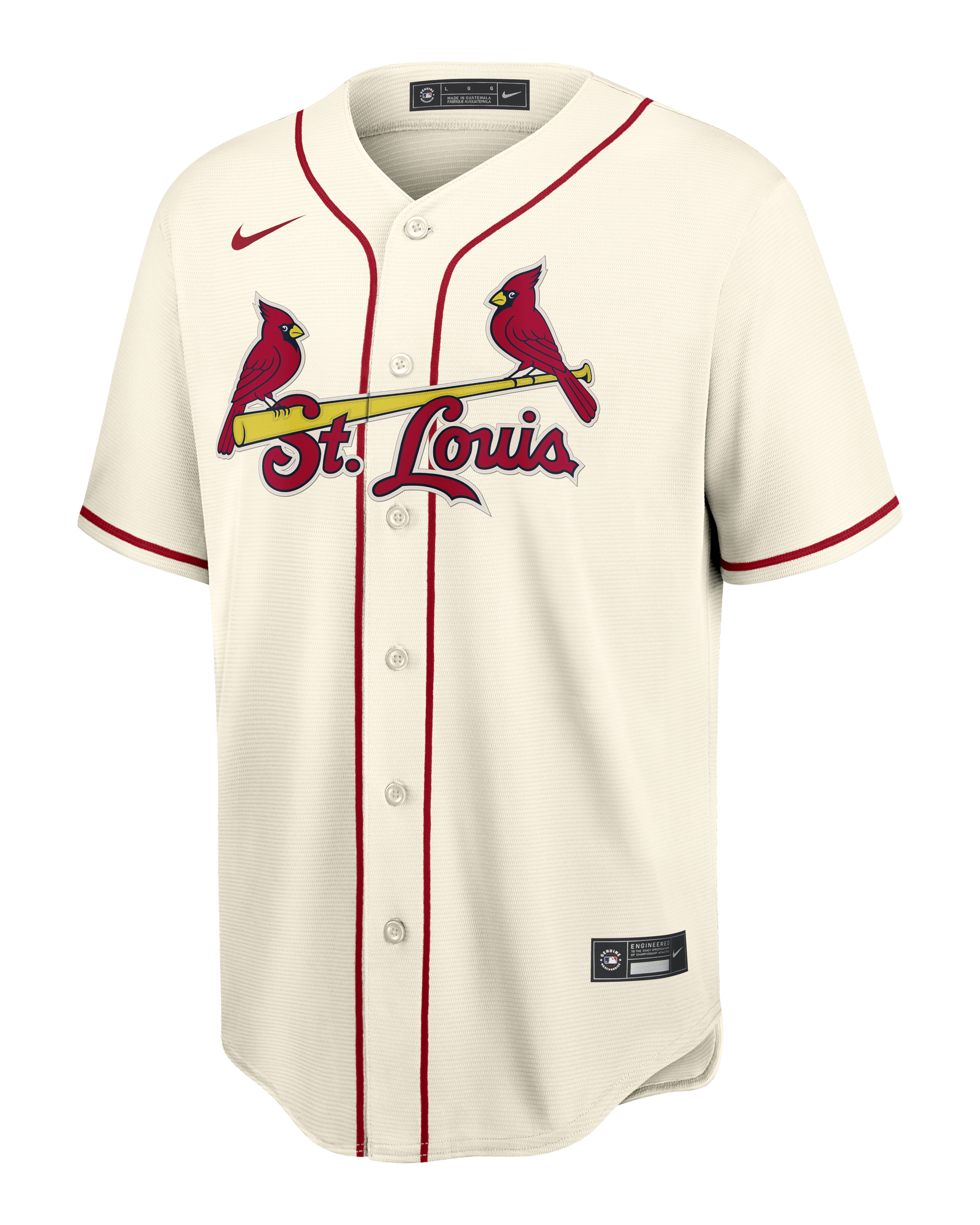Nike Men's St. Louis Cardinals White Home Blank Replica Jersey