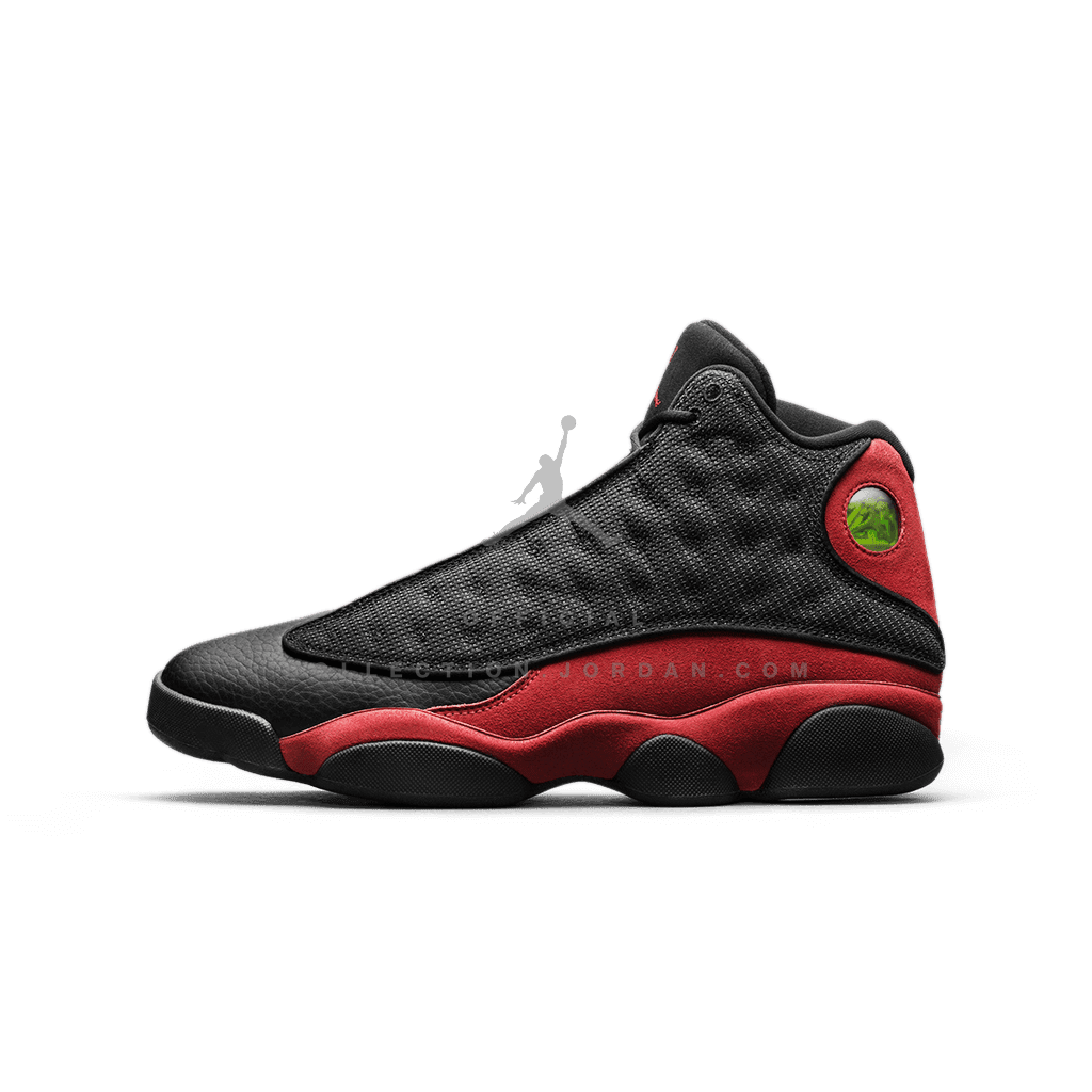 Air Jordan 13 Air Jordan XIII Retro Black / True Red — White Black