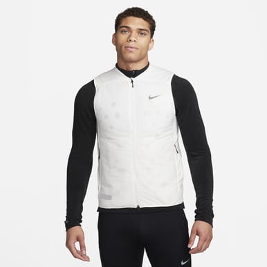 mens black bodywarmer nike