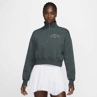 Women's 1/2-Zip Cropped Sweatshirt