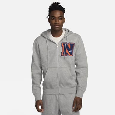 mens nike zip sweatshirts