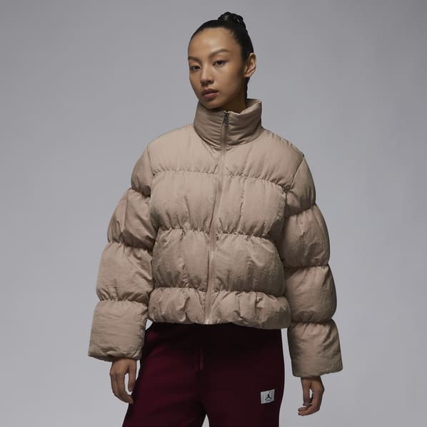 ladies nike puffer coat