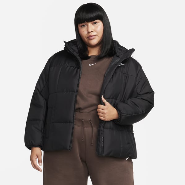 ladies nike puffer coat