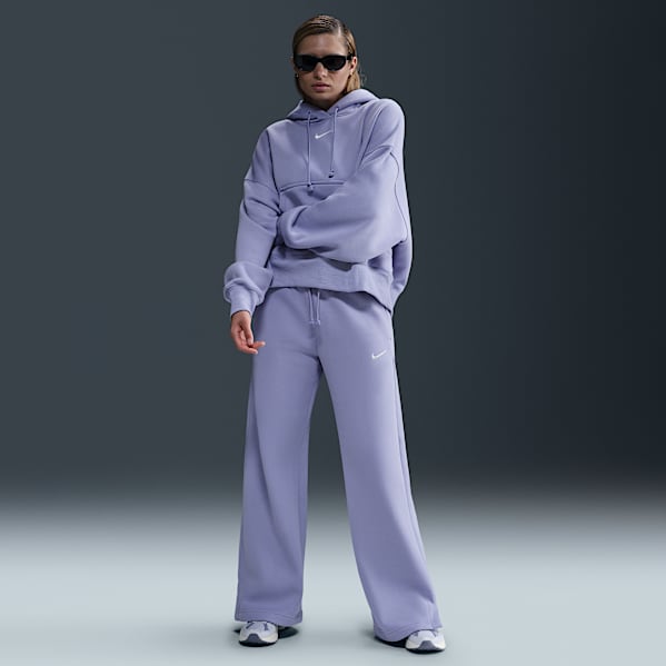 Survêtement Femme 2 Pièces - Coupe Longue Et Baggy, Molleton Doux, Chaud, Pour Loisirs, Maison, Style Streetwear