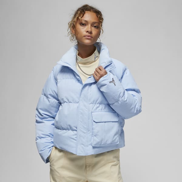 ladies nike puffer coat
