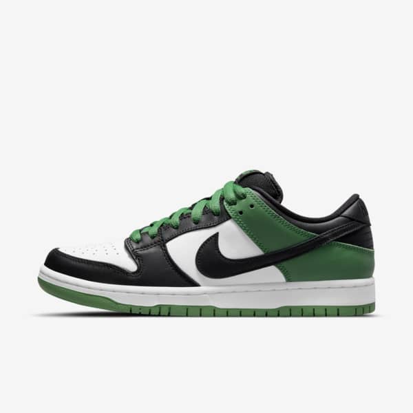 Fecha de lanzamiento de las Nike SB Dunk Low Pro "Black and Classic Green" (BQ6817-302)