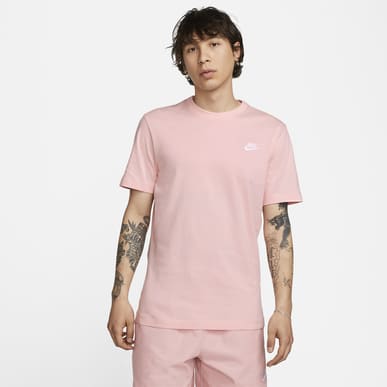 mens nike pink tshirt