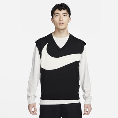 mens nike vest with hood