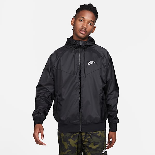 Giacca Windbreaker Mountain con Cappucciodark grey tiger camo da Uomo