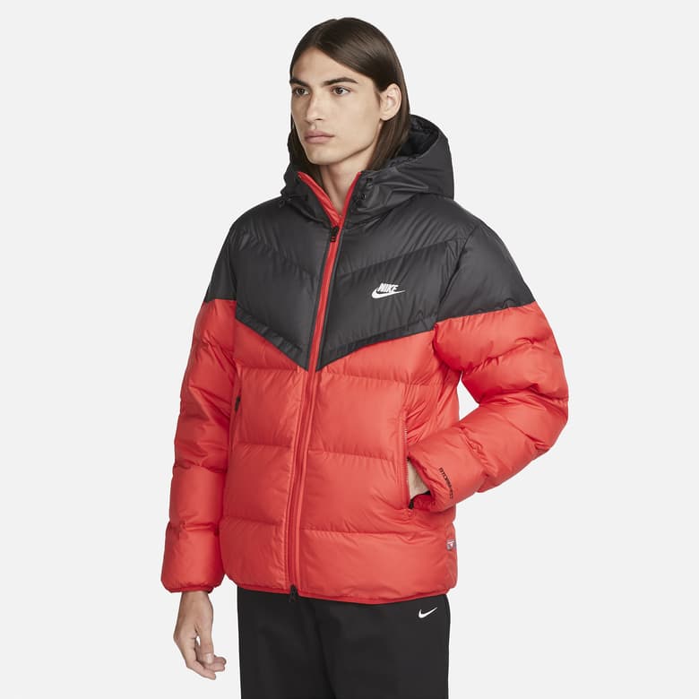 Mens nike padded outlet down jacket