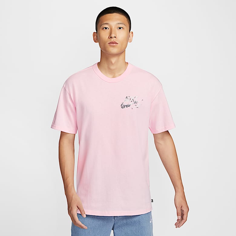 Pink nike top shirts for guys