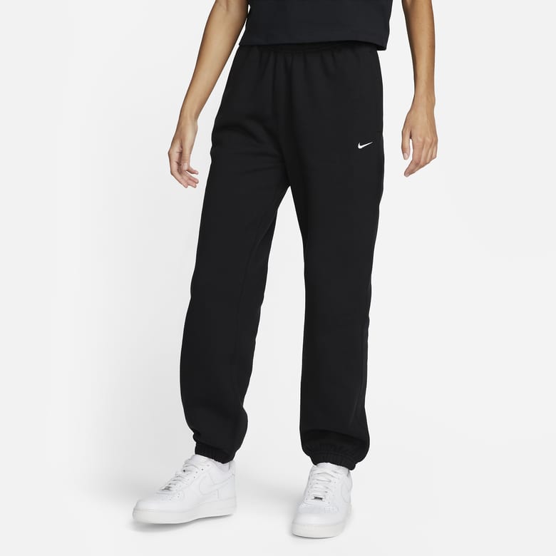 All black nike tracksuit bottoms sale
