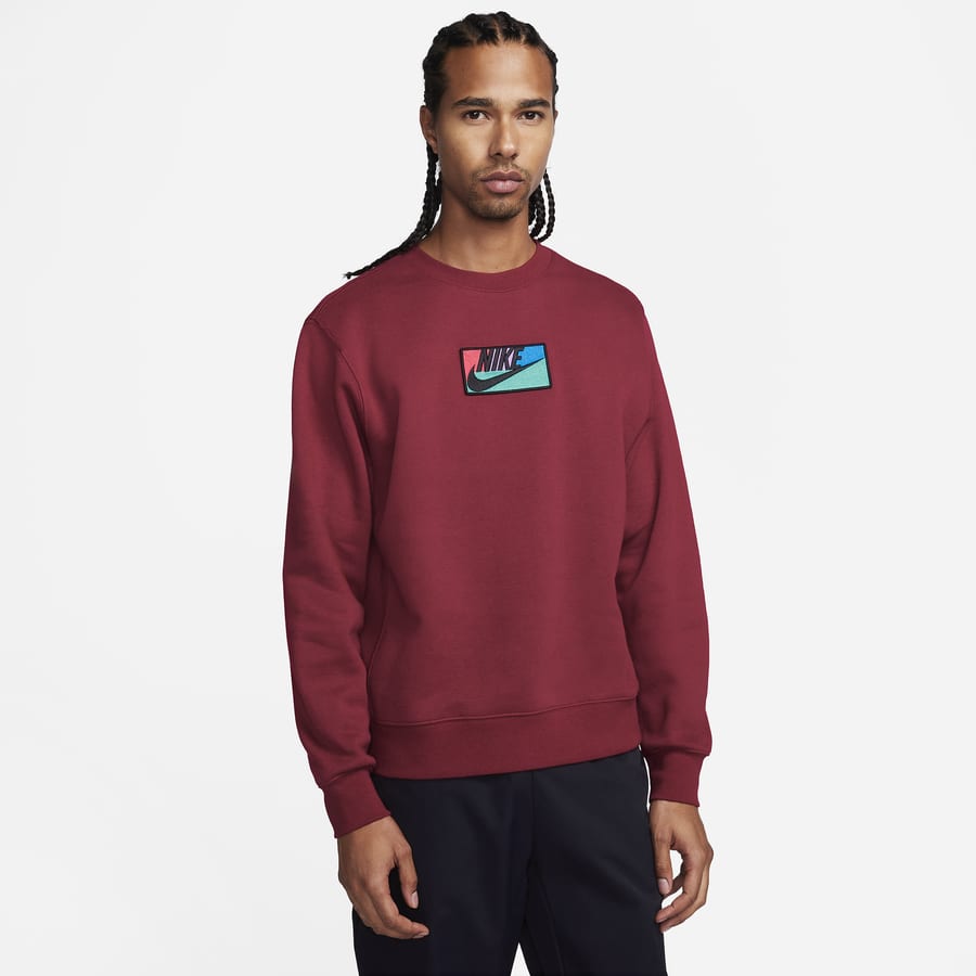 Rode nike top sweater