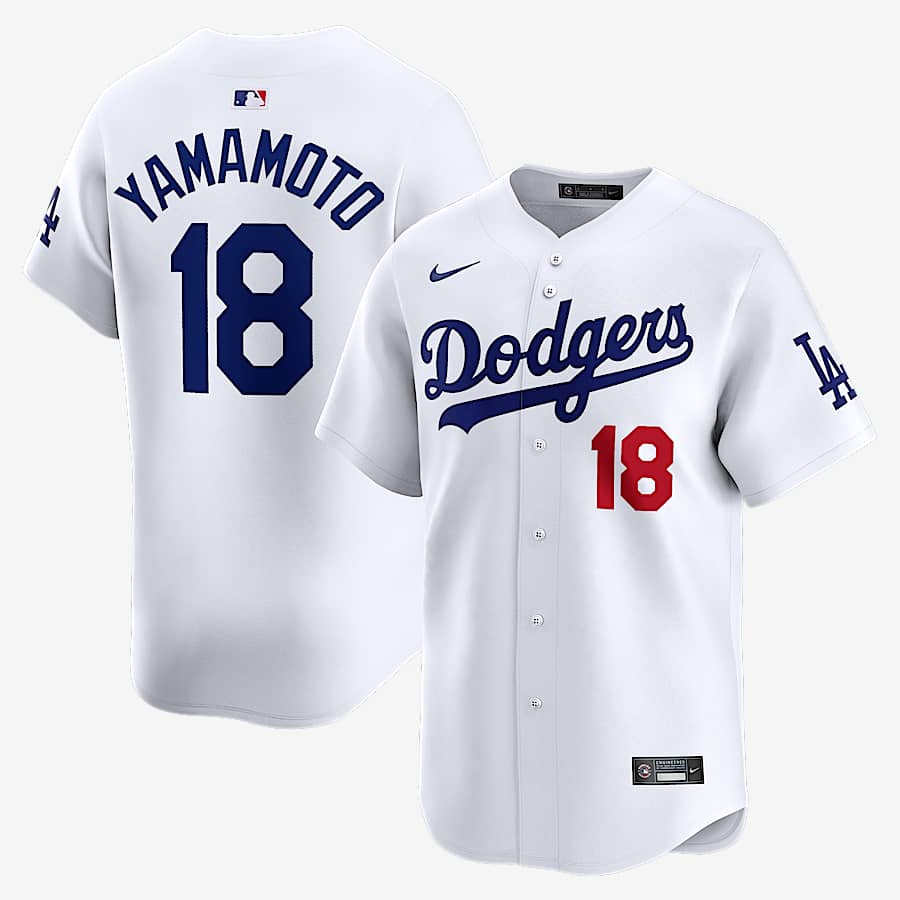 NIKE - 大谷翔平 山本由伸 ドジャース オーセンティックNIKE BASEBALL NIKE MLB 大谷翔平 ドジャース ユニフォーム エリート