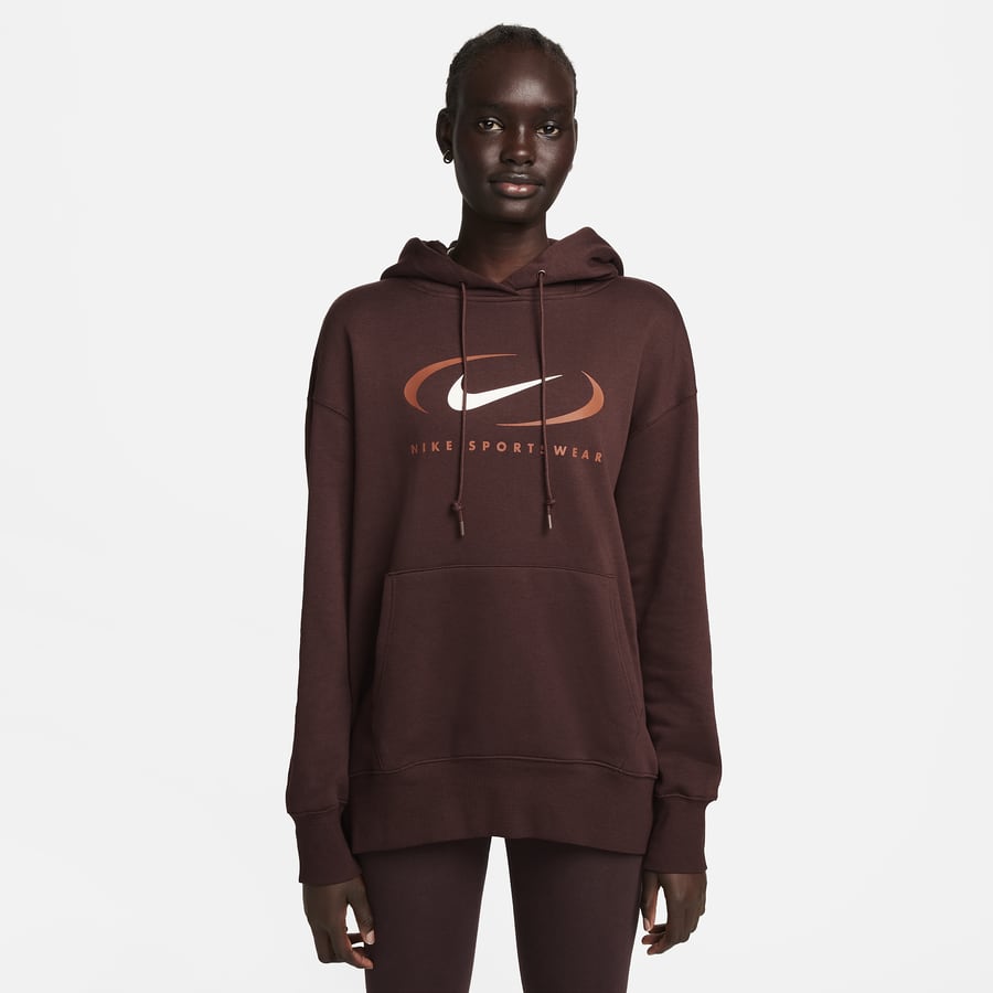 Nike felpa 2025 donne rose