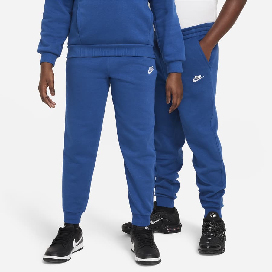 Nike Girls Tee Shirt & Dri- Fit Joggers Pants Set Outfit Grey Pink Sz 6 6X