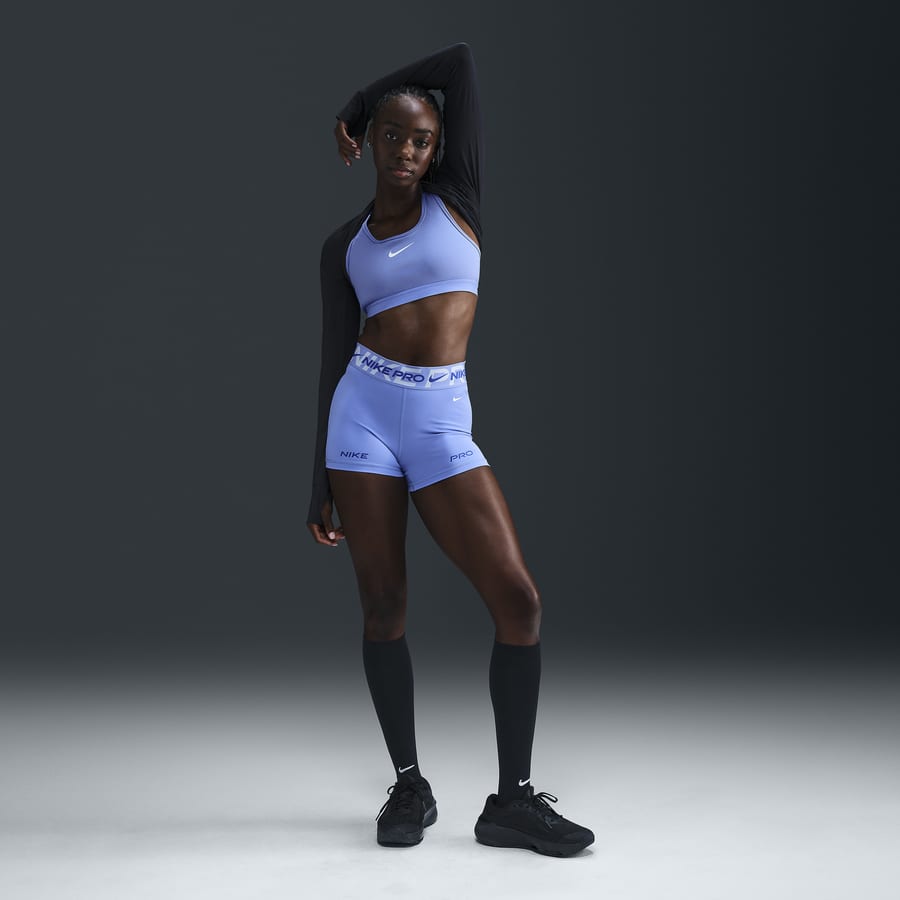 5 biker shorts outfit ideas to wear right now Nike AT