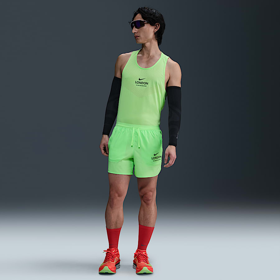 Running Shorts With Phone Pockets 2-Pack Men's Compression Shorts