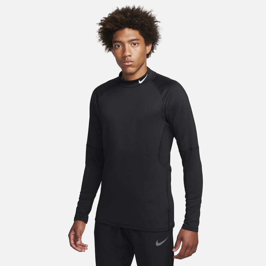 Nike Pro Therma L/S Top - Base Layer Apparel