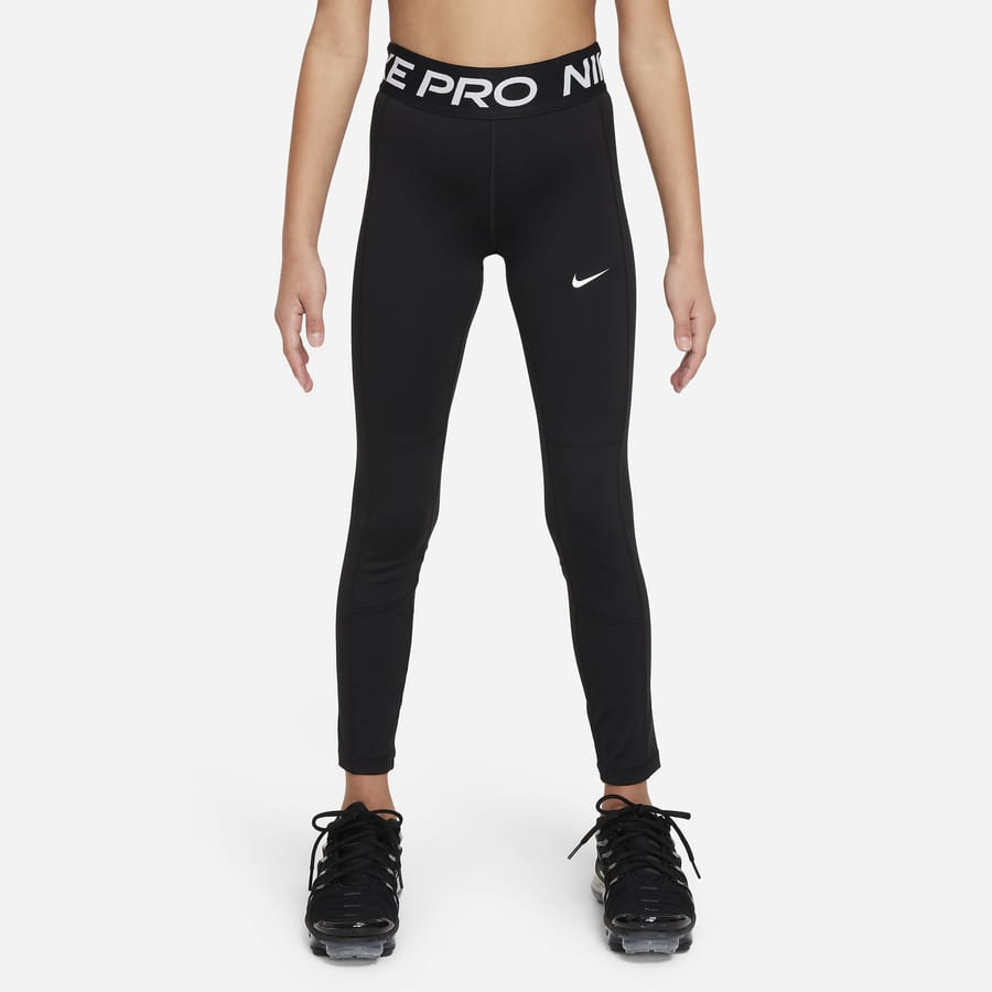 Nike Girls Sportswear High-Waisted Leggings in Lapis/Cashmere