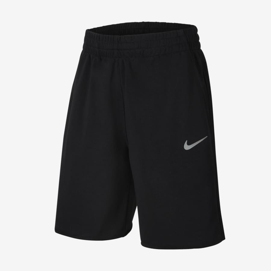 Nike fleece shorts with zipper pockets on sale