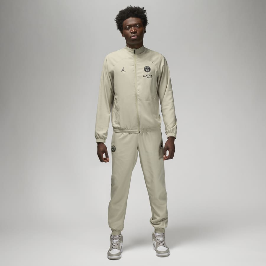 Nike cheap tracksuit beige
