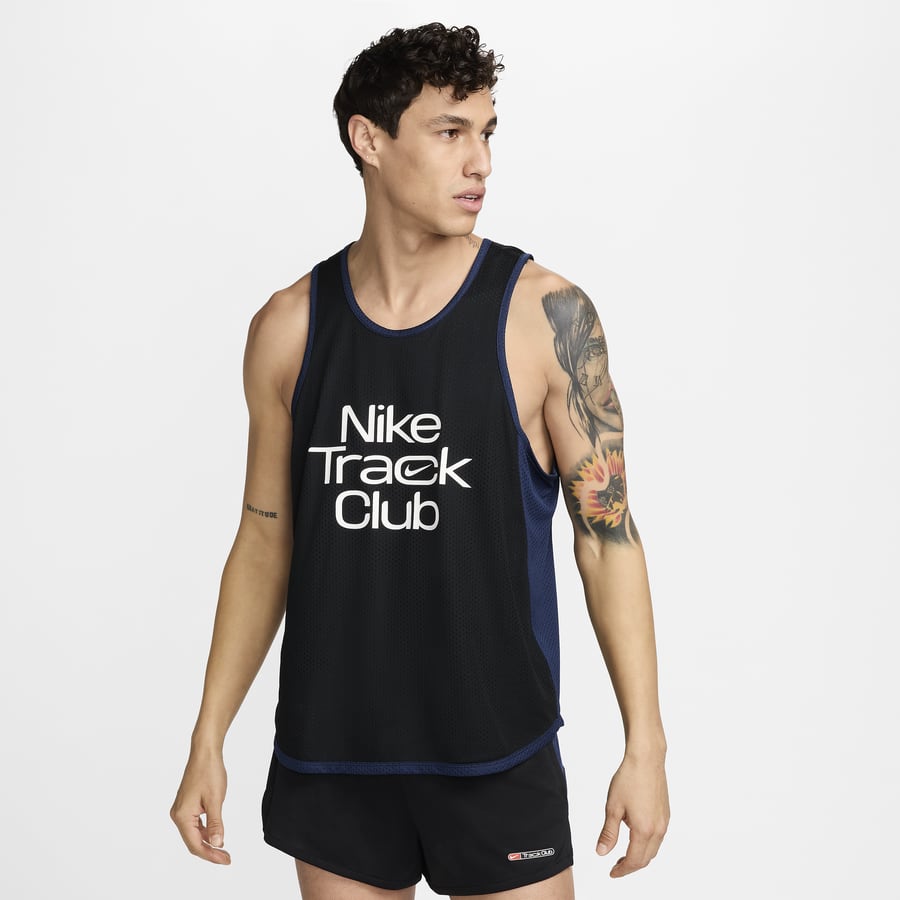 Nike, Yoga Dri-FIT Tank teknisk t-skjorte herre, Singlet