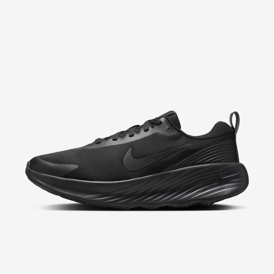 Nike work shoes black deals