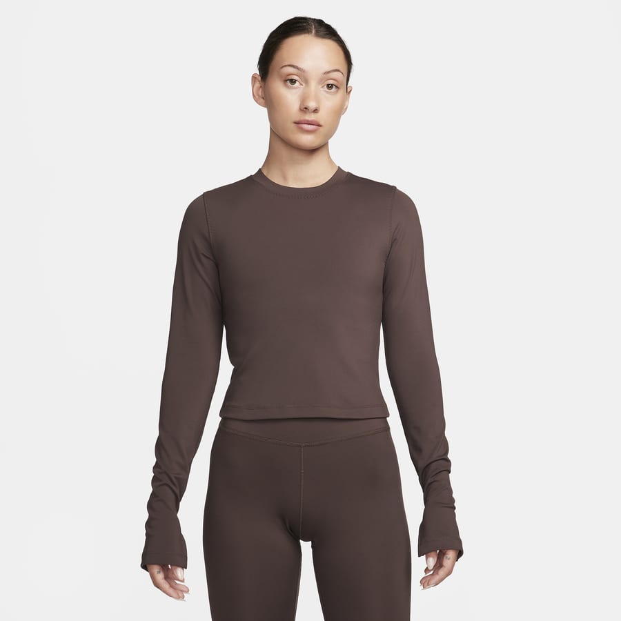 Nike sportshirt hotsell dames lange mouw