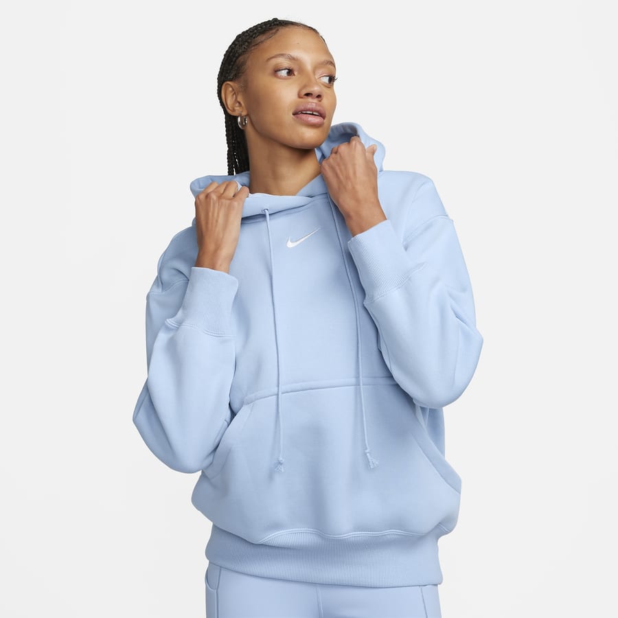 Nike lightweight women's short sleeve hoodie on sale