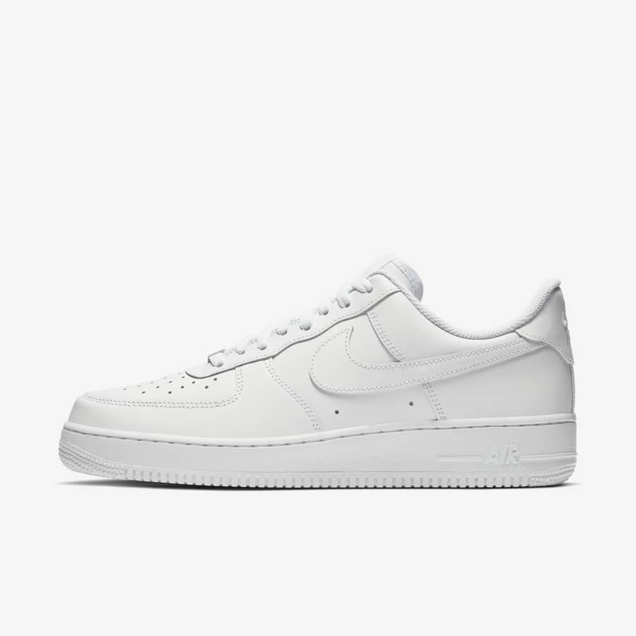Size 15 - Nike Air Force 1 '07 AN20 White Black for sale online | eBay