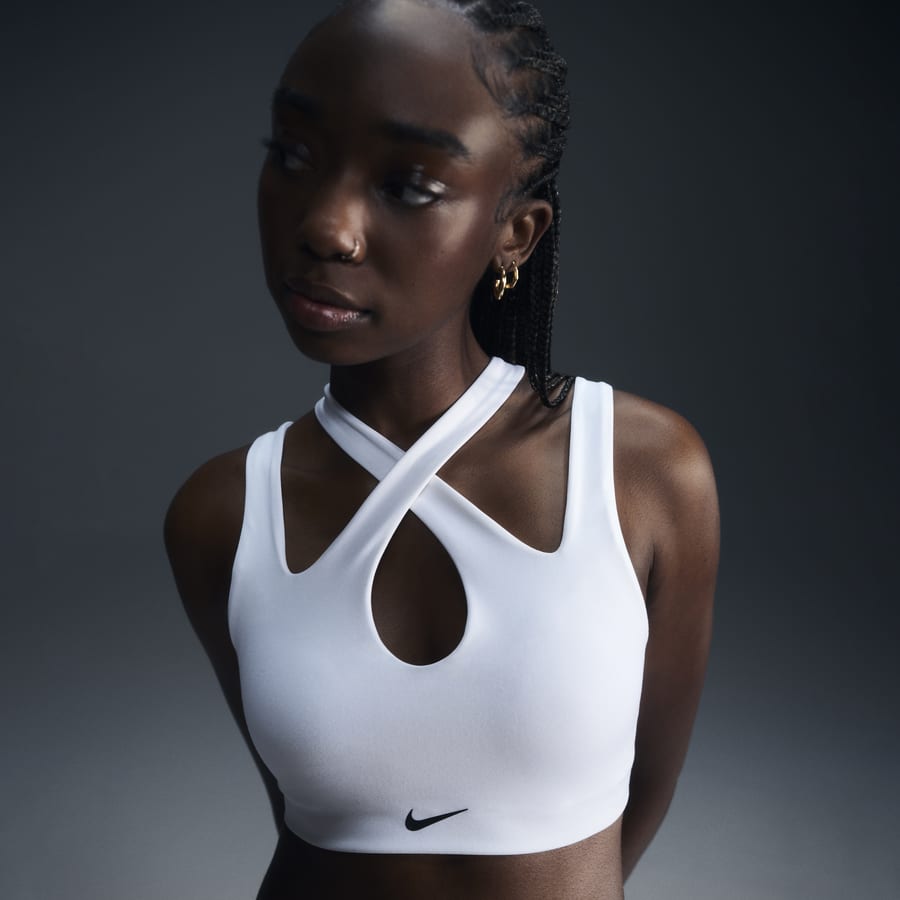 De juiste maat voor je Nike sport bh. Nike BE