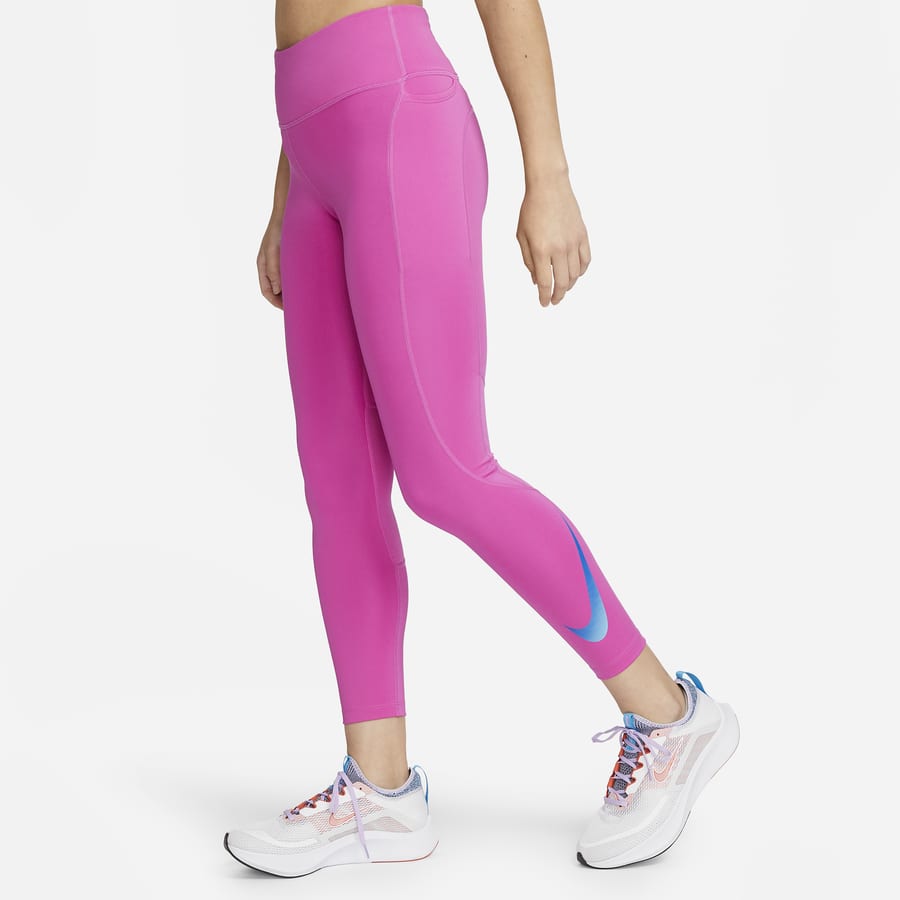 Pink Football Tights & Leggings. Nike CA