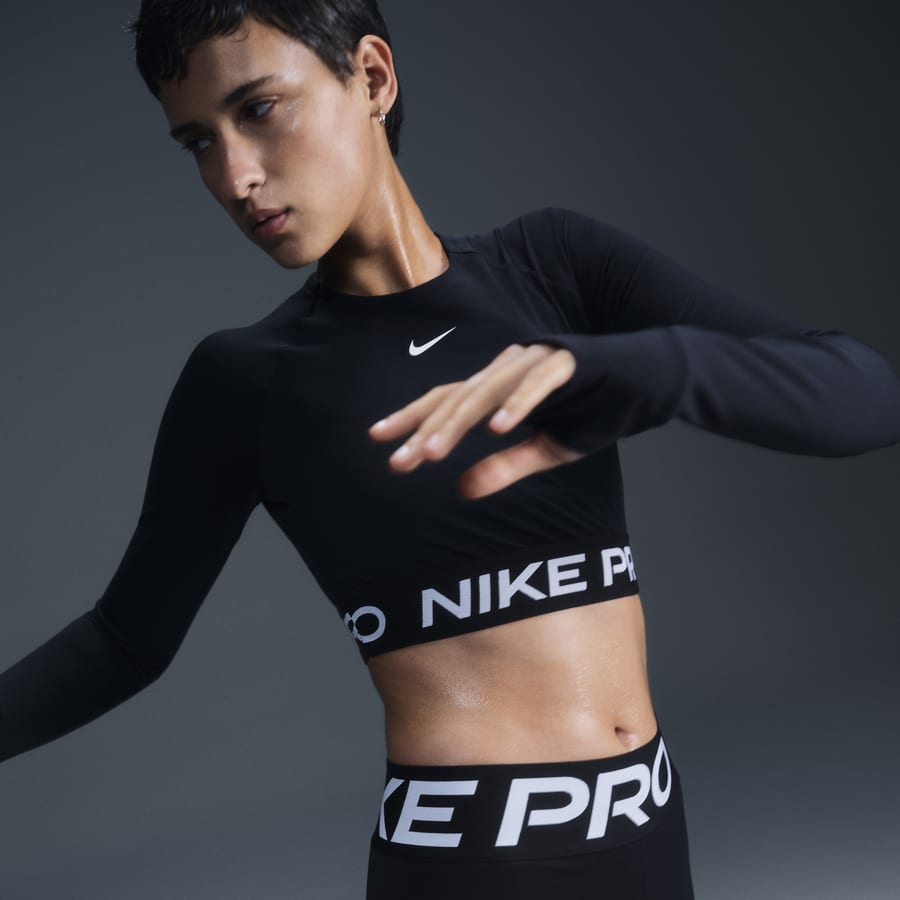 nike long sleeve training top women's