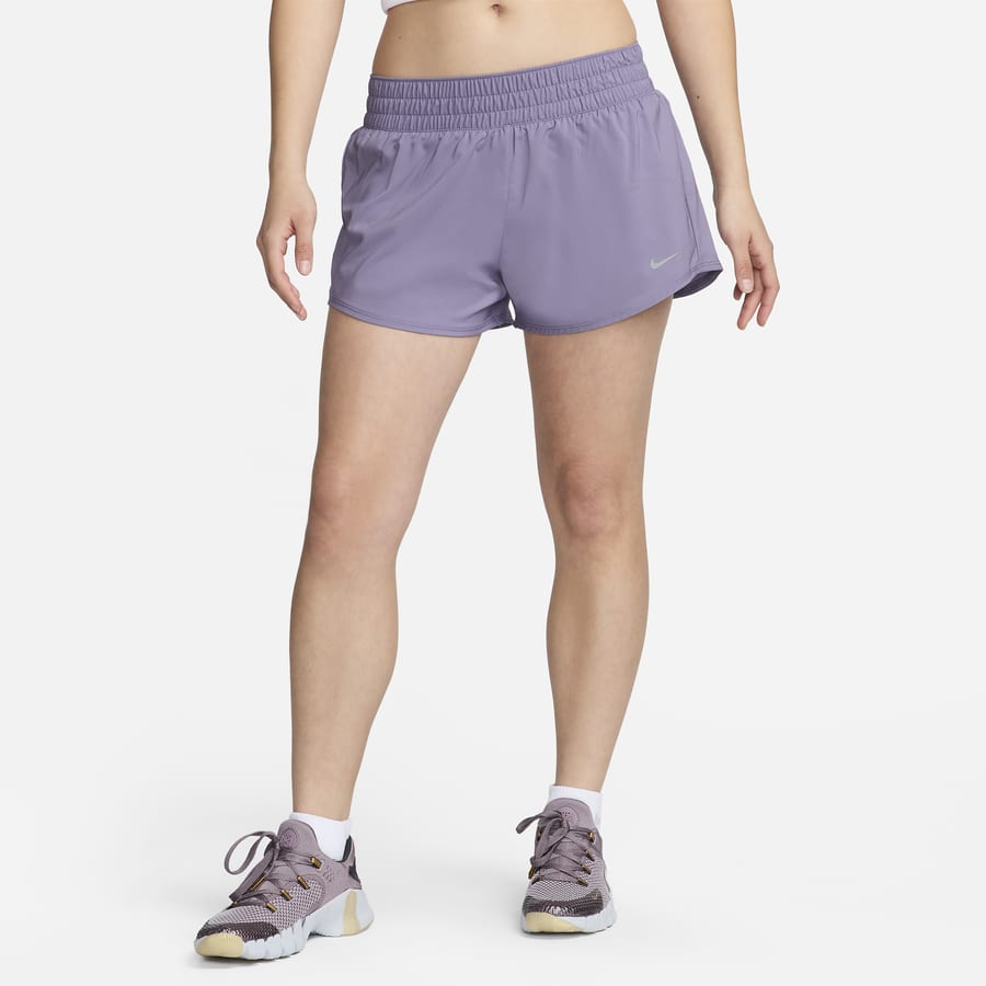 AOP White Workout Shorts – Go Fast Girls