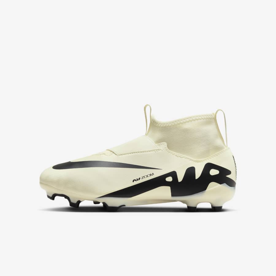 Gold kids shop football cleats