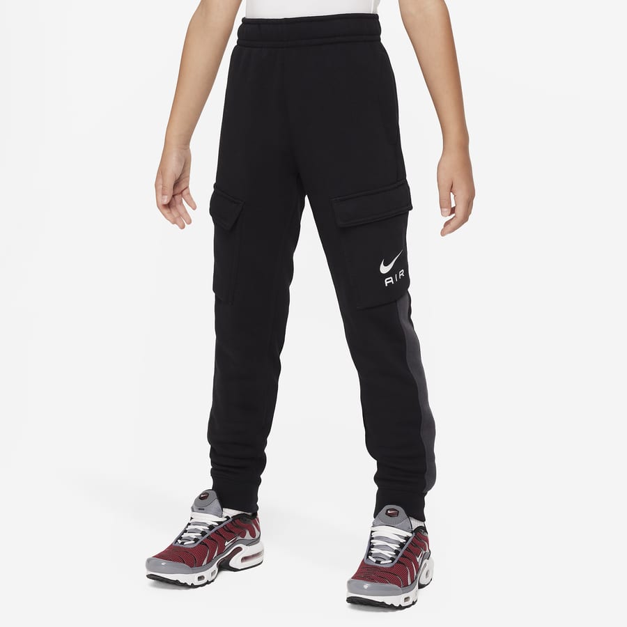 Nike track cheap pants zippered pockets