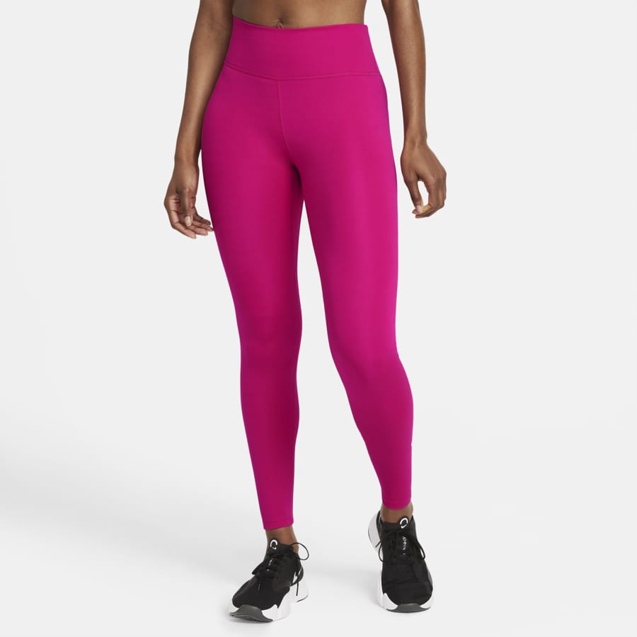 Nike women's training tights neon pink hotsell