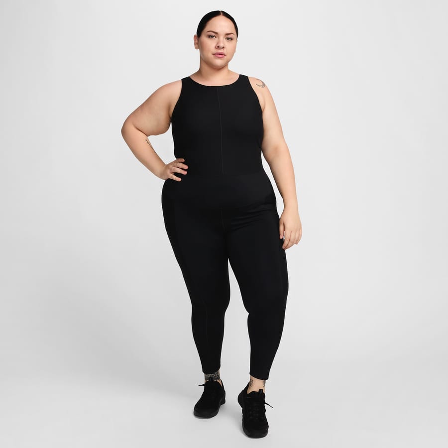 One piece workout jumpsuit nike sales