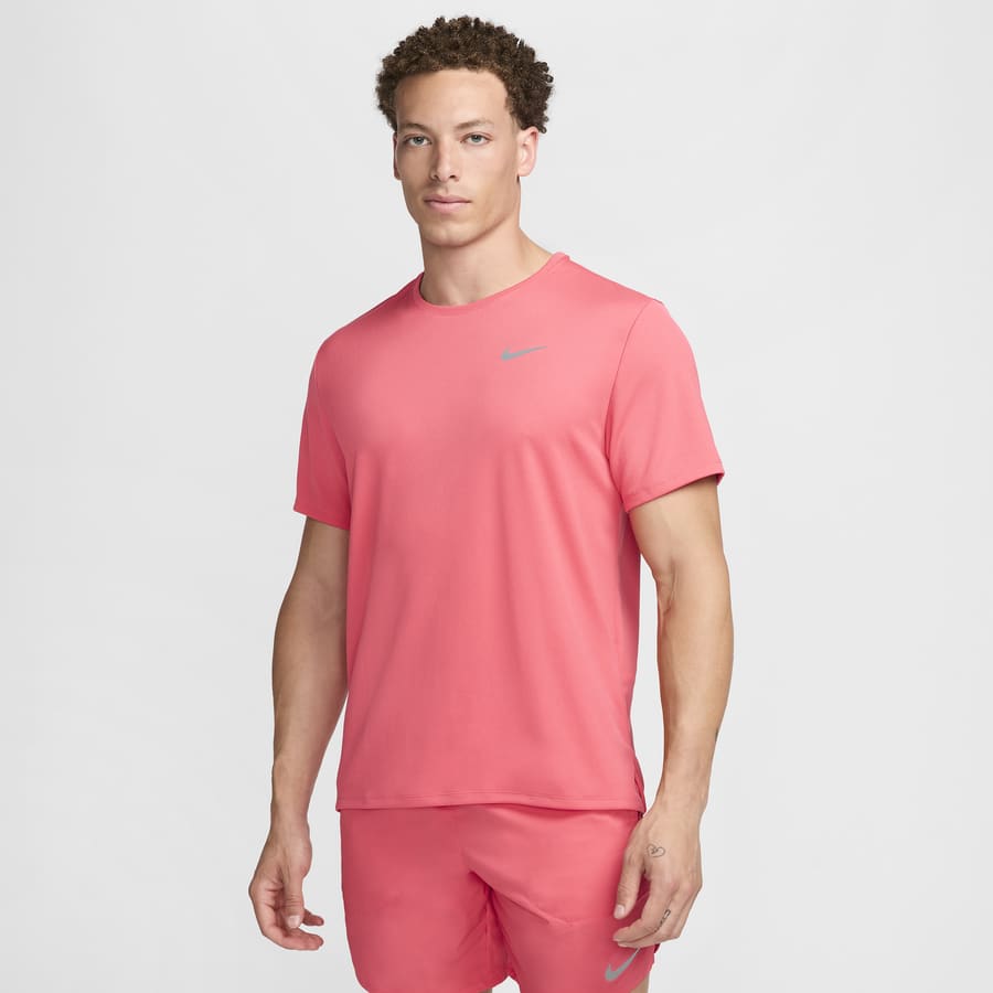 Nike shirt roze heren hot sale